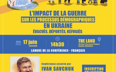 Conférence – L’impact de la guerre sur les processus démographiques en Ukraine